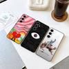 B-Bad Bunny Art Phone Case For Samsung S 24 Fe 25 Ultra Plus 20 Lite 21 30 22 23 24 22 Ultra 5G Fundas