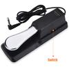 Keyboard Sustain Pedal, Universal Digital Piano Foot Pedal with Non-slip Bottom for Keyboards