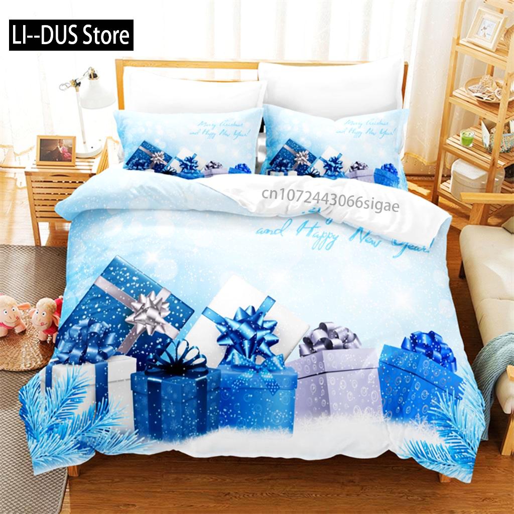Christmas Gifts Bedding Set Duvet Cover Set 3d Bedding Digital Printing Queen Size Bedding Set Fashion Design