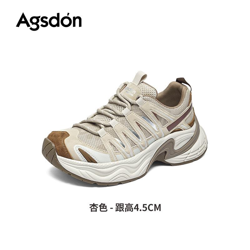 Outdoor hiking shoes new winter platform dad shoes climbing hiking sports casual shoes 35