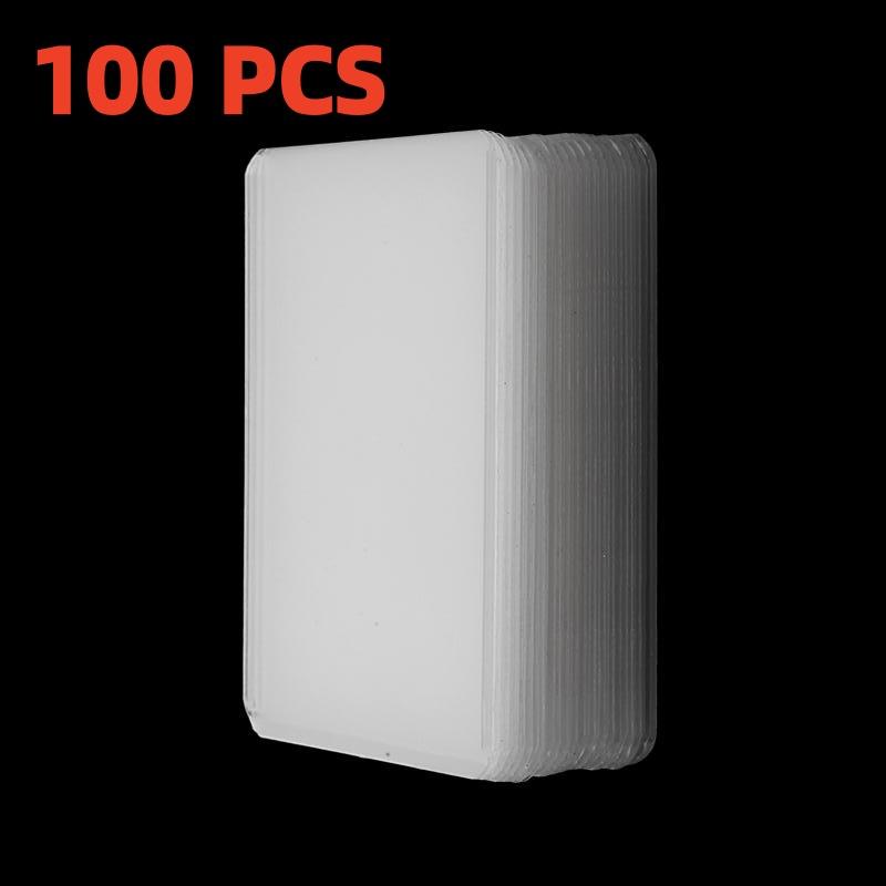 20-100 Stück Kartenhüllen Halter PVC Spiel Sammelkarten TopLoader Hartplastik Spielzeug TopLoader Für Schutz Aufbewahrung Geschenk