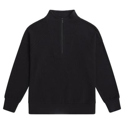 Womens/Ladies Ottoman Half Zip Jumper