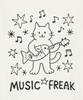 Myujigpeulikeu Lo-Fi Kitty Jam T-Shirt - White