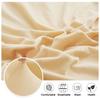 Solid Colour Armless Futon Cover with Ruffle Skirt Highly Stretch Sofa Bed Cover No Arm Sofa Covers Stain Resistant Removable