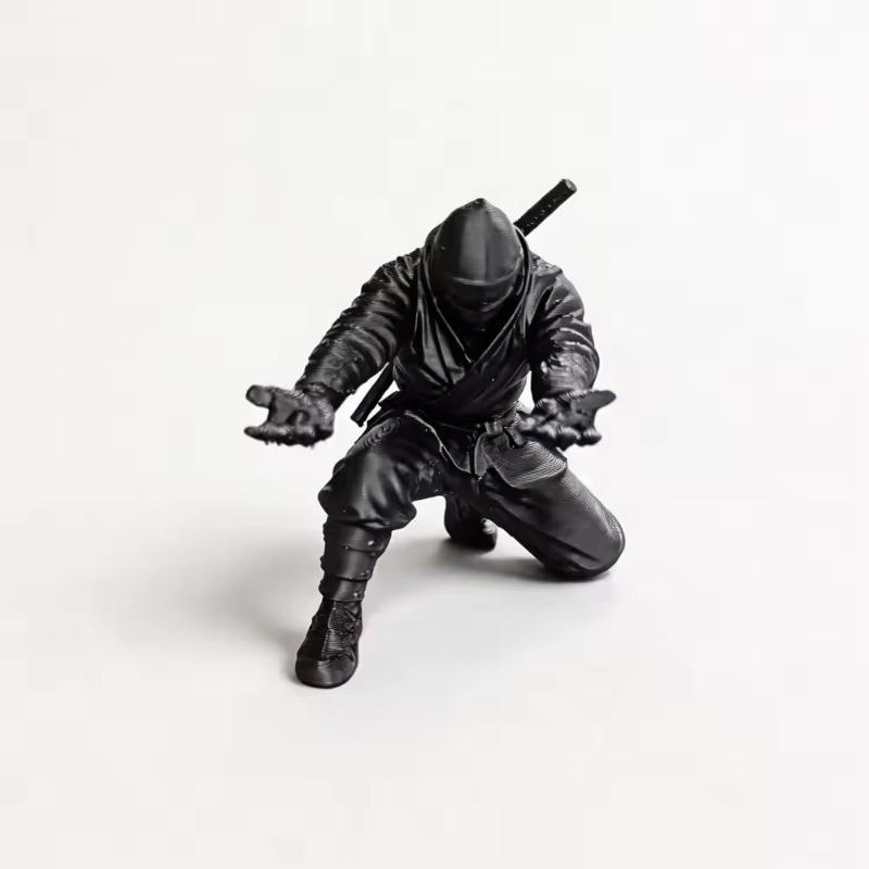 Stolní umění 3D tištěný držák na tužky Jedinečná figurka Organizér na psací potřeby Figurky tužek Stolní dekorace Řemeslo Pro ukládání tužek