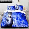 3d Anime Hunter X Hunter Bedding Set Duvet Cover Bed Set Quilt Cover Pillowcase Comforter King Queen Size Boys Adult Bedding Set