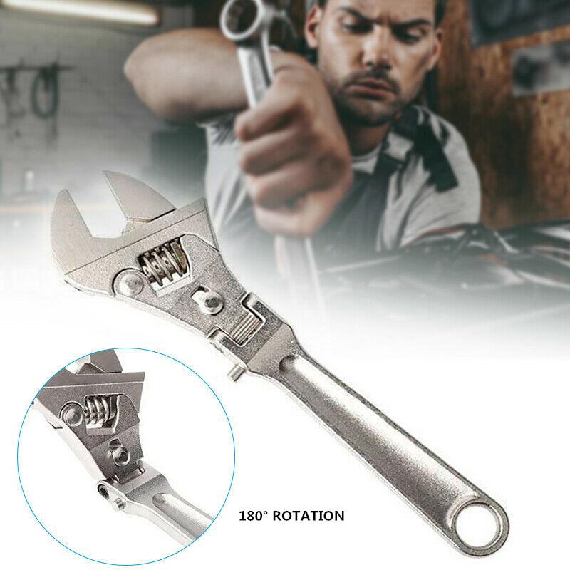 180degree Rotation Foldable Spanner Wrench 8 inch CNSELLER Adjustable Wrench Adjustable Ratchet Wrench 180degree Rotation Foldable Spanner Wrench 8 inch CNSELLER Adjustable Wrench Adjustable Ratchet Wrench