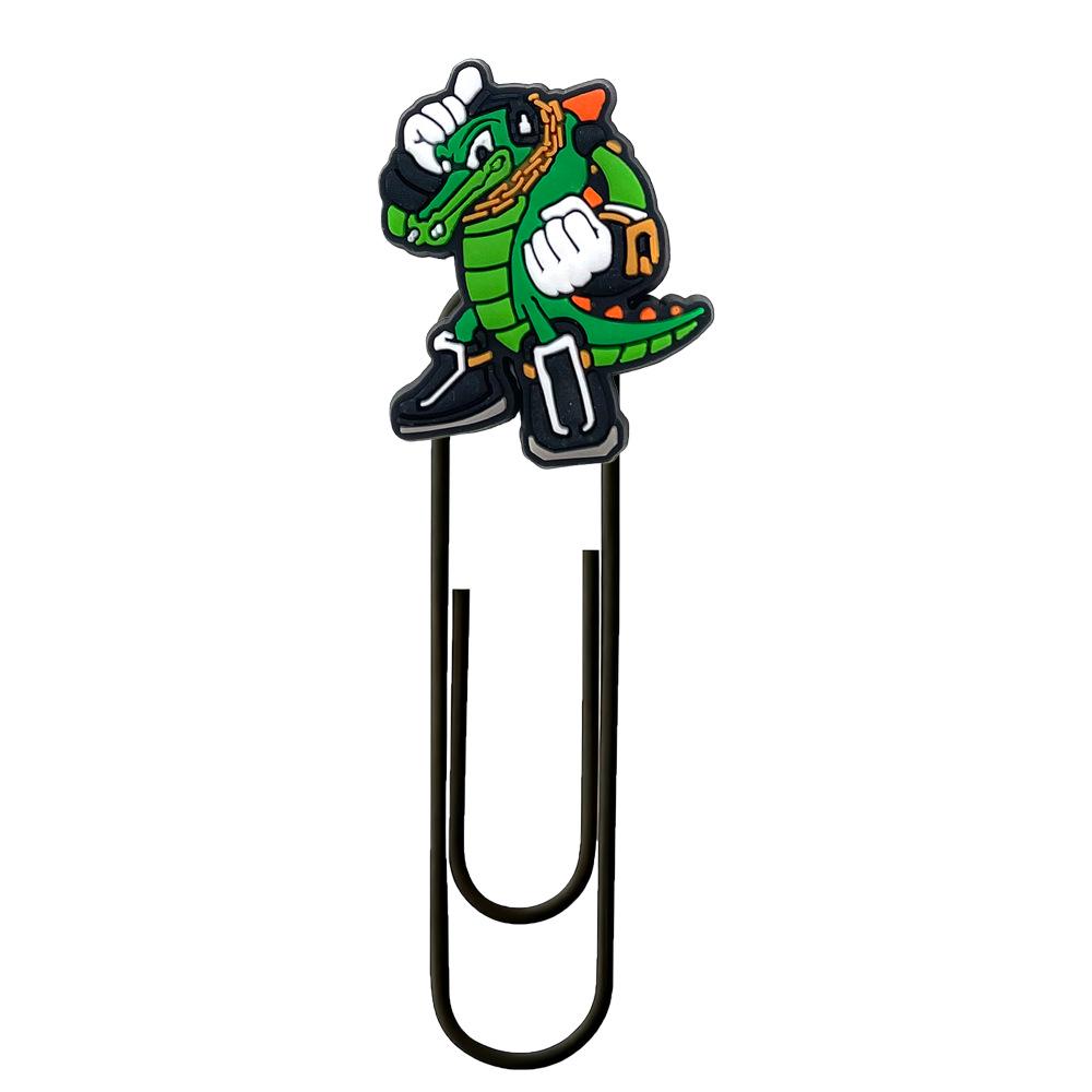 Sonic the Hedgehog Cute Metal Bookmark Paper Clip - Colorful DIY Stationery Ornament