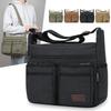 Borsa a tracolla da uomo in tela Vintage Resistente all'acqua Borsa a tracolla Cartella Borsa a spalla imbottita Borsa a mano