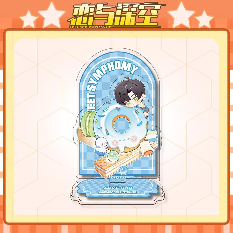 New Love And Deepspace Acrylic Stand Sylus Zayne Xavier Rafayel Game Characters Display for Desk Decor