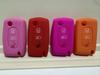 Soft Silicone Rubber Car Key Cover Case Shell Skin Protect 3 Buttons Fob For Citroen C2 C3 C4 Picasso Xsara C5 C6 C8 For Peugeot