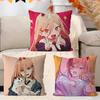 Power C-Chainsaw Man Cushion Cover Pillow Cover Decor Pillowcase Printed Cushion Case For Couch