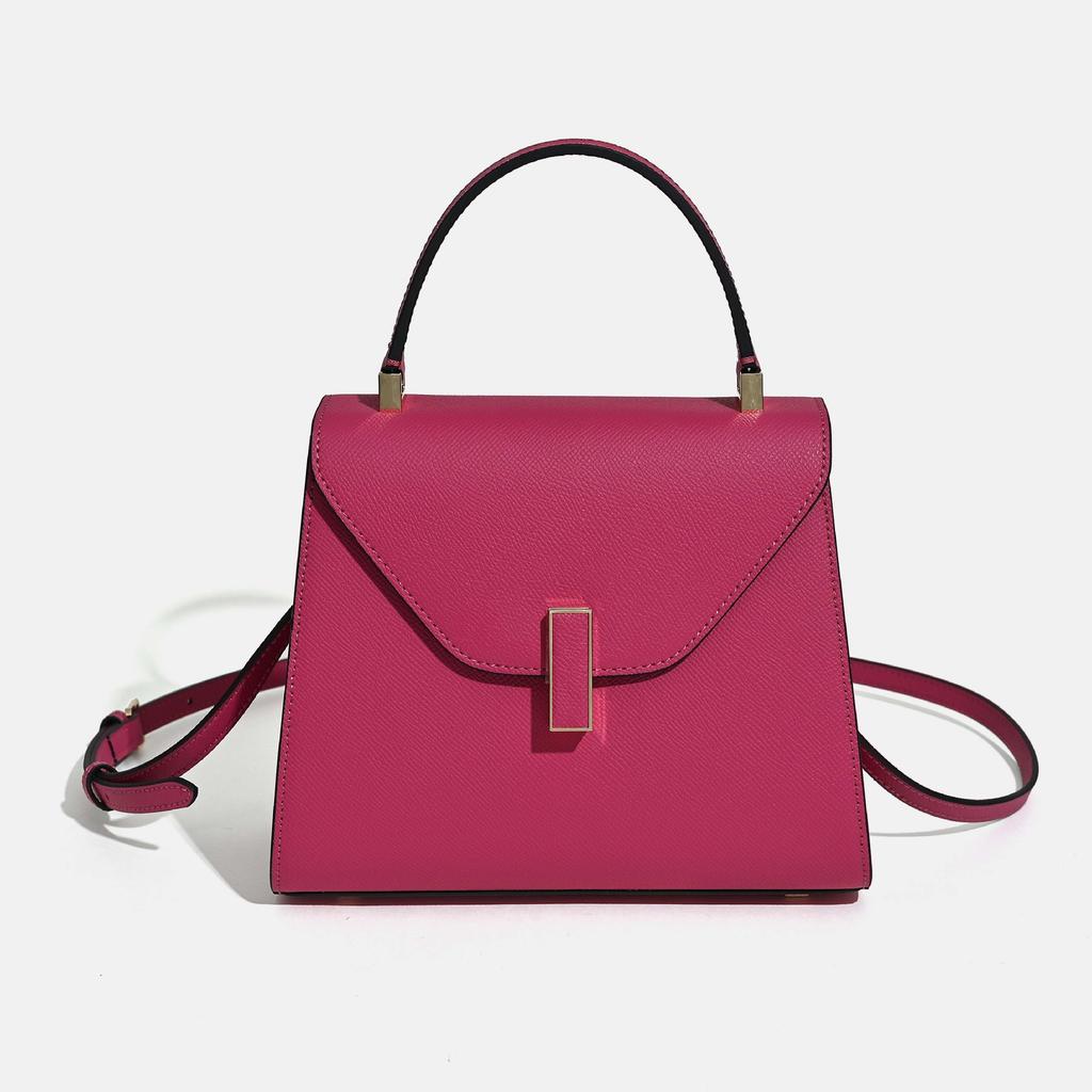 Real Leather Bag Large Capacity Handbag New Women's Bag Fashionable And Simple Shoulder Bag Niche And Versatile Crossbody Bag