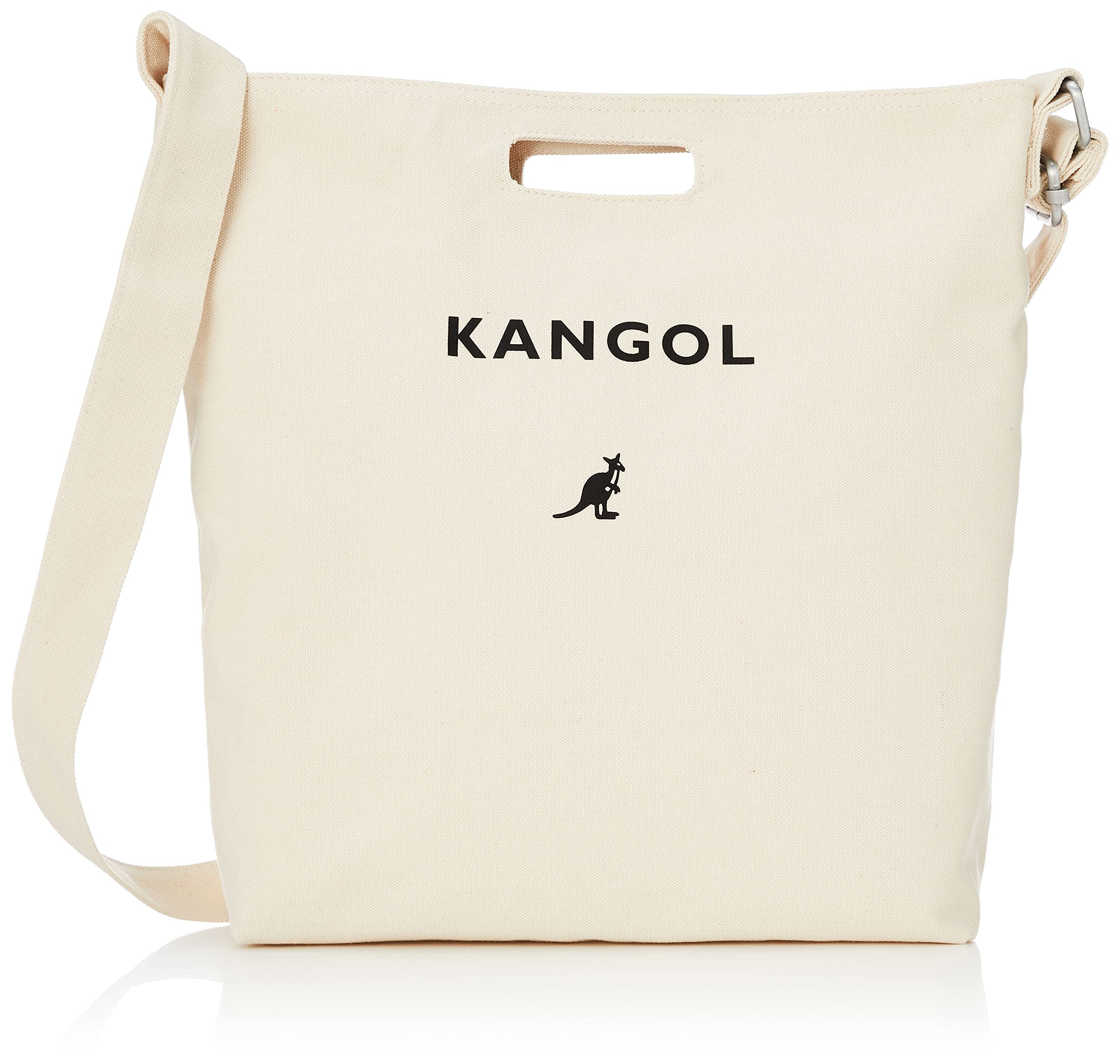 

KANGOL KANGOL 2WAY Logo Print Tote Bag Handbag FREE White Other 6 [Product Warranty] KGSA-BG00050 білий