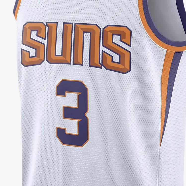 Nike NBA Team Letter & Number Print Jersey, Fan Edition, 2022-2023, Limited, Paul #3 Unisex Tops White FB1809-101