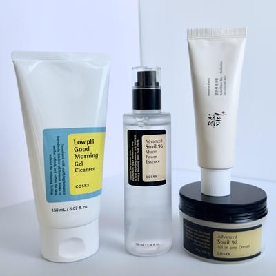 BeautyBox21 Set (4pcs): Gel Cleanser 150ml+Essence 100ml+Cream 100g+Beauty of Joseon SPF 50ml
