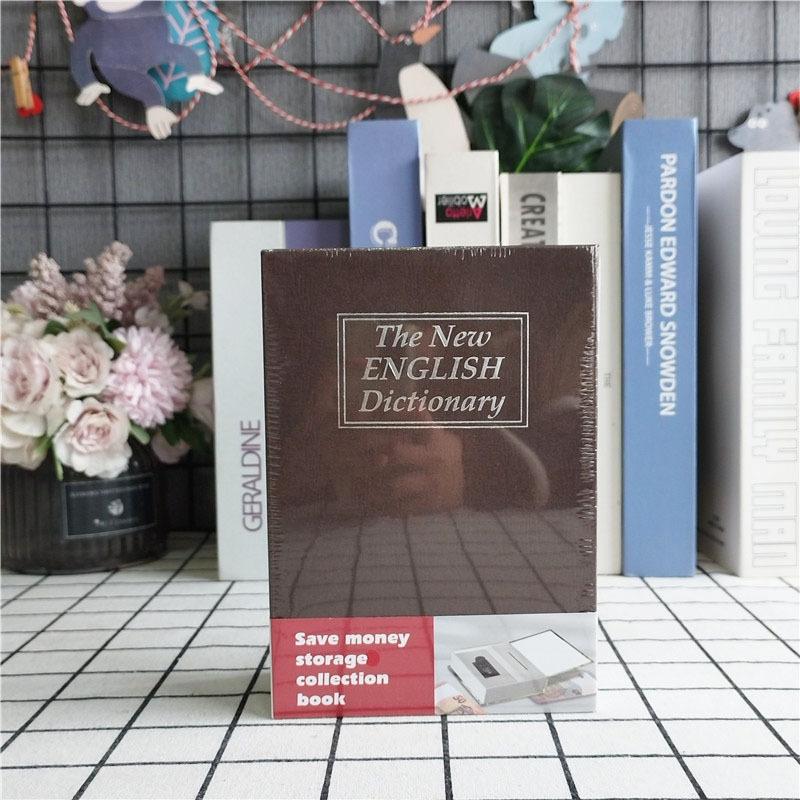 Creative Dictionary Book Safe Plastic Piggy Bank Key Safe English Dictionary Password Box Piggy Bank