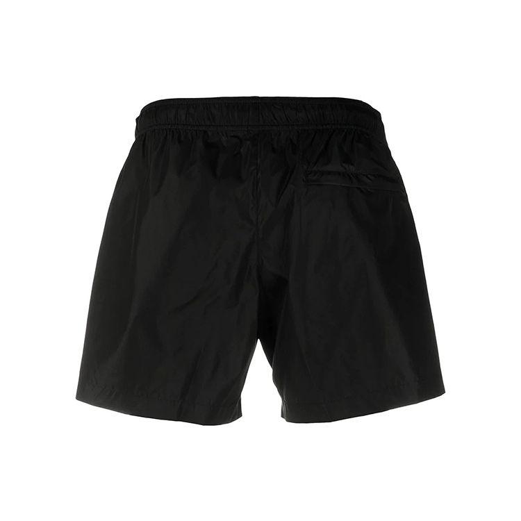 Off-White Logo Swimshorts Black/White Men Swimwear OMFA003R21FAB0011001