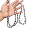 Fashion Water Crystal Cube Phone Chain With Handmade Beads For Women And Men