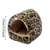 Coral Fleece Hanging Hamster Hammock Catoon Pattern Squirrel Cage Nest Hamster Hanging Cage Soft Comfortable Guinea Pig Nest