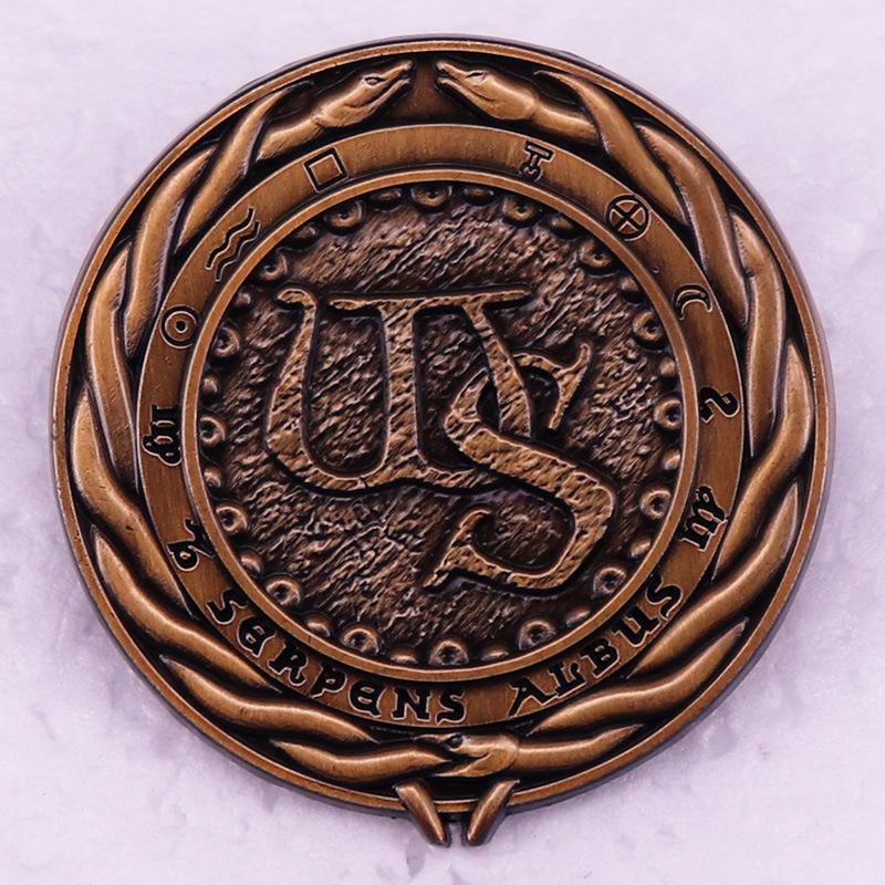 UK Retro Band Music Brooch Badge