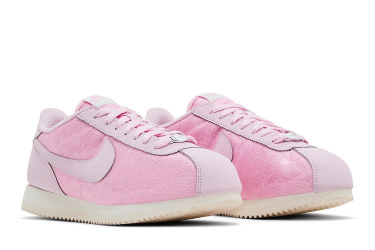 Nike Cortez Pink Foam Floral (Women's) Sneakers