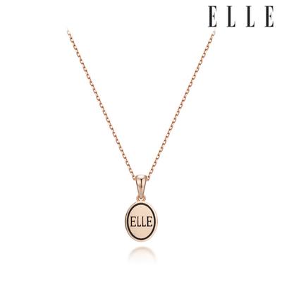 Coin Logo Necklace ELBRNN161