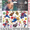 Brother Mario Party Favors Gifts Stamps Slap Bracelet Stickers Christmas Stocking Fillers Birthday Souvenirs Decoration Supplies