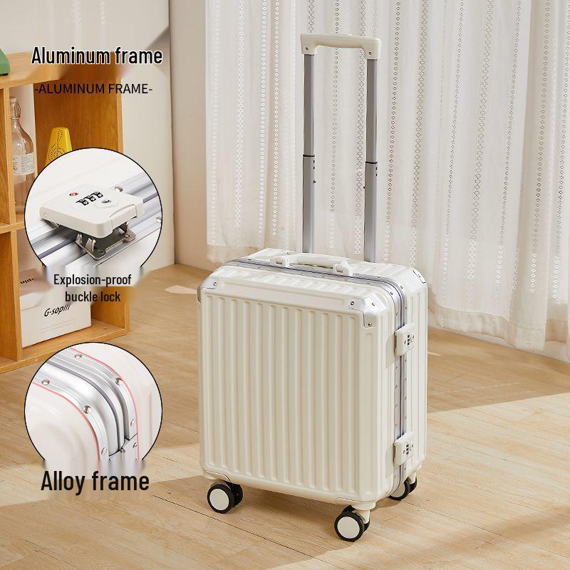 18-calowy bagaż podręczny do noszenia poziomo: Wytrzymała, Solidna Uniwersalna Walizka na Kółkach dla Małych Dzieci