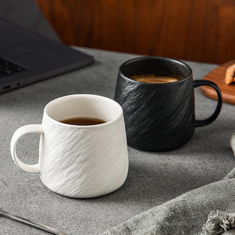 High-End Ceramic Mug for Home or Office - Men's Coffee & Tea Cup