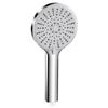Large Five-Speed Pressurized Shower Head with Handheld and Yuba Water Heater