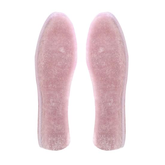 1 Pair Thick Winter Shoe Insoles Fleece Lined Anti-slip Shoe Insert Warm Cold Weather Shoe Liner Sweat-wicking Breathable Foot Cushion