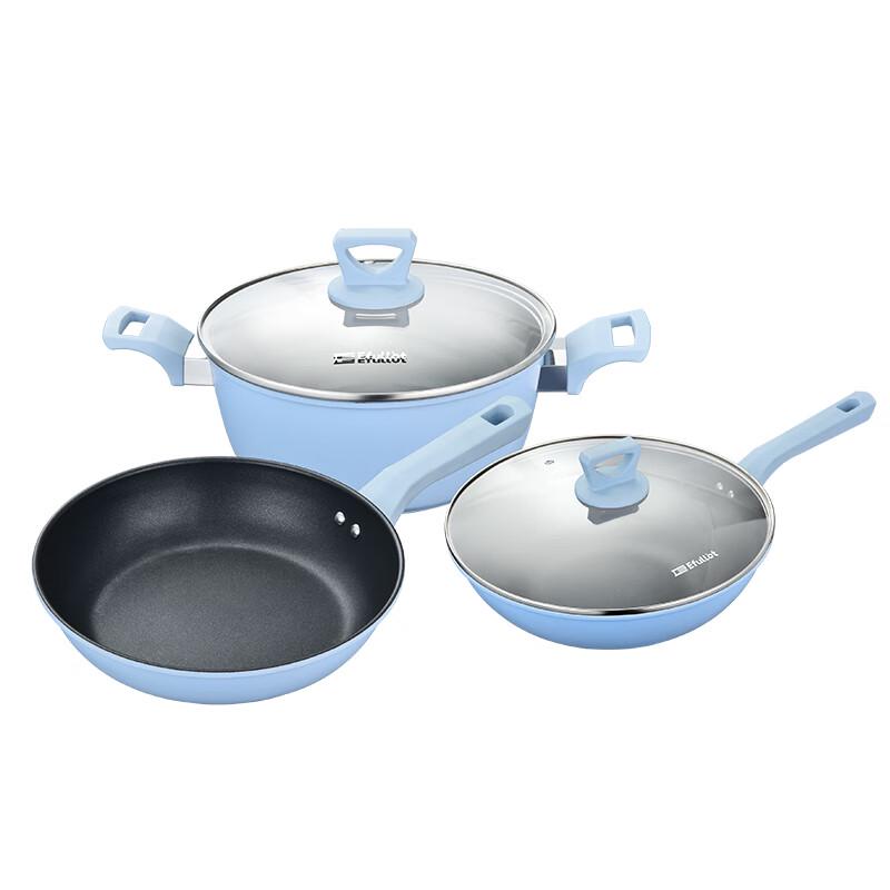 EFULLOT EFFE-Набор из 3 предметов антипригарной посуды 300А