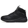 Textile, Synthetic Leather High Top Cushioning Slip Resistant Abrasion Resistant Thermal Casual Shoes Men's Black 112048986-2