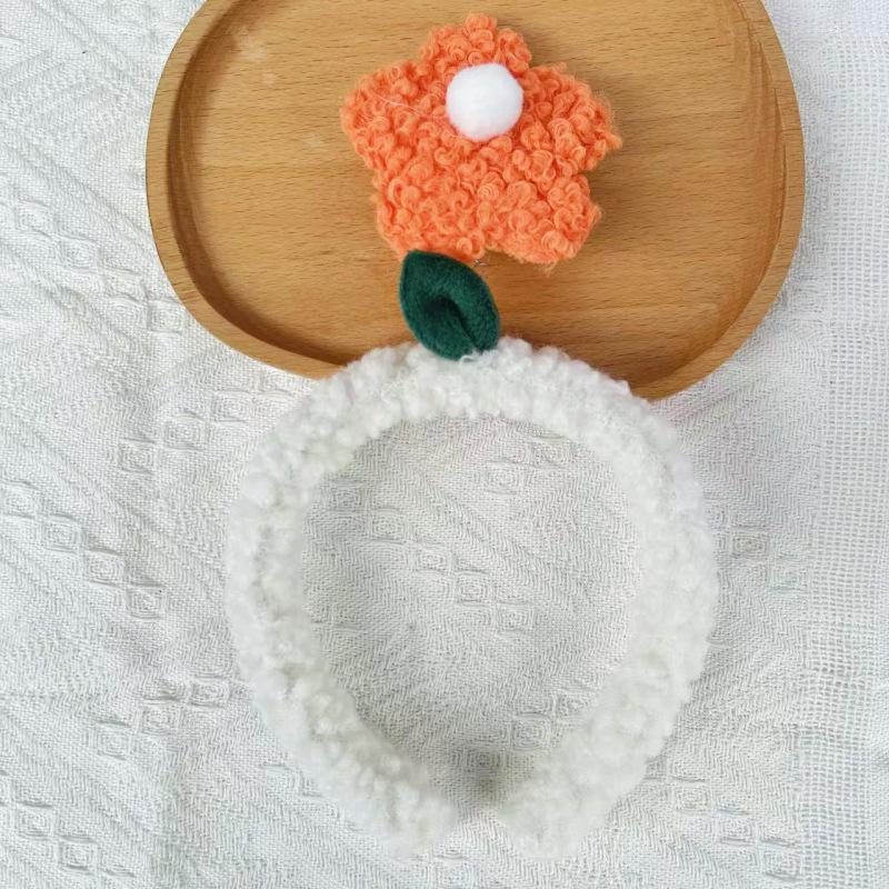 Cartoon Plush Headband: Cute Hair Accessory for Women & Kids, Perfect for Face Washing