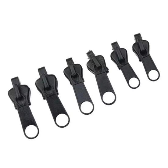 

6 шт./комплект Міцний металевий знімач блискавки з антикорозійним покриттям Практична і стабільна головка для одягу