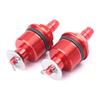 CNC Motorbike Front Shock Absorber Screw Cover Cap Preload Adjusters Fork Bolts For Honda CBF125 31MM Aluminum