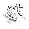 Reflective Car Sticker Waterproof Vinyl Decal Halloween Bat Ghost Pattern Decoration for Motorcycle Window Rear Winshield Bumper