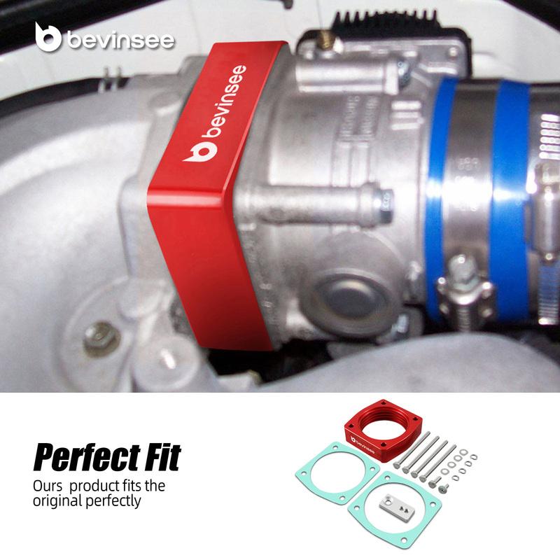 Aluminum Throttle Body Spacer for Nissan 350Z Altima Maxima 3.5L V6, for Infiniti G35 I35 FX35 3.5L V6, Only for VQ35DE Engine