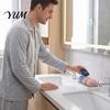 Durable Soap Tray for Laundry Room 3-Compartment Storage Rack, Stainless Steel Holder with Removable Rustproof Stand Water Tray, Hollow Tilt