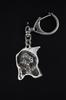 Shiba Inu, Japanese Small Size Dog – Silver-plated key ring with a dog in a gift box, handbag decoration | Art-Dog