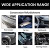 Nano Plastic Restorer Interior Car Cleaning Solution for Seats Dashboard Quick Decontamination Long Lasting Shine for Auto Care