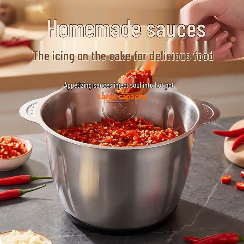 Stainless Steel Multi-functional Food Processor