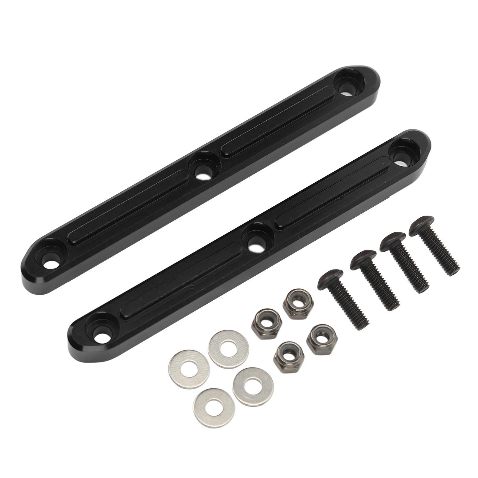 

2 шт. RC Рейлінги на дах Алюмінієвий сплав Точні Міцні Довговічні Рейлінги на дах з алюмінієвого сплаву для ARRMA 15