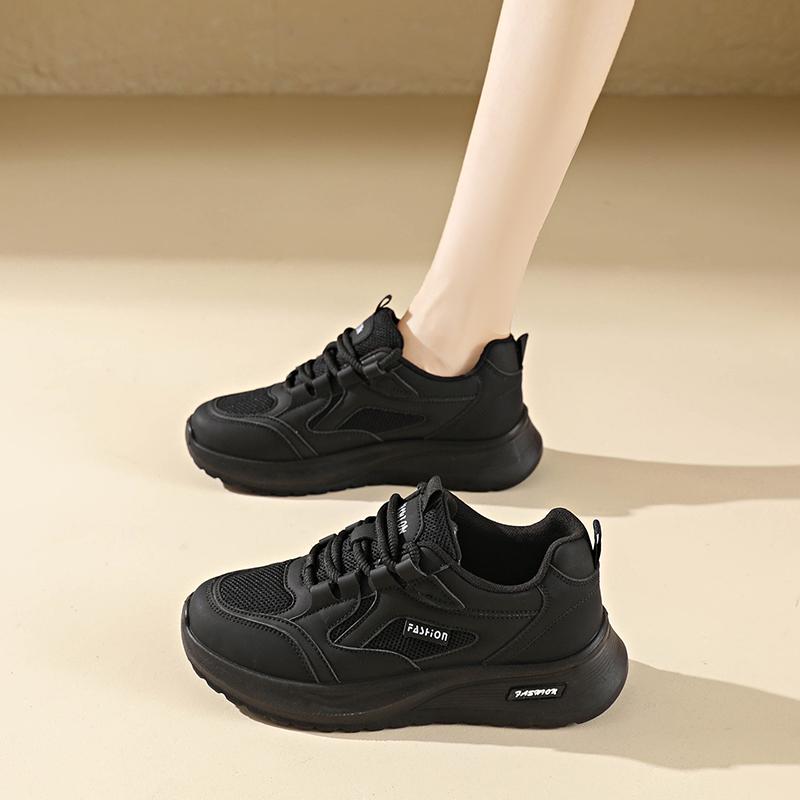 CRLAYDK Women's Mesh Sneakers Casual Breathable Tennis Lightweight Chunky Shoes Walking Footwear Ladies Sports Trainers