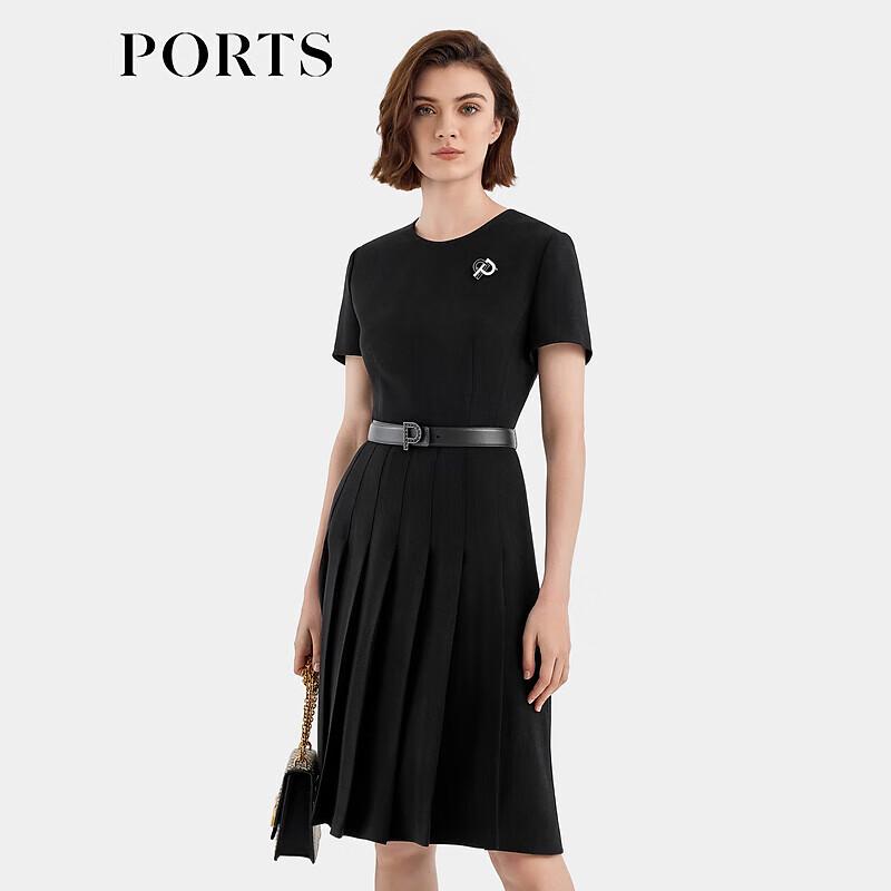 

PORTS Женское классическое плиссированное миди-платье XS