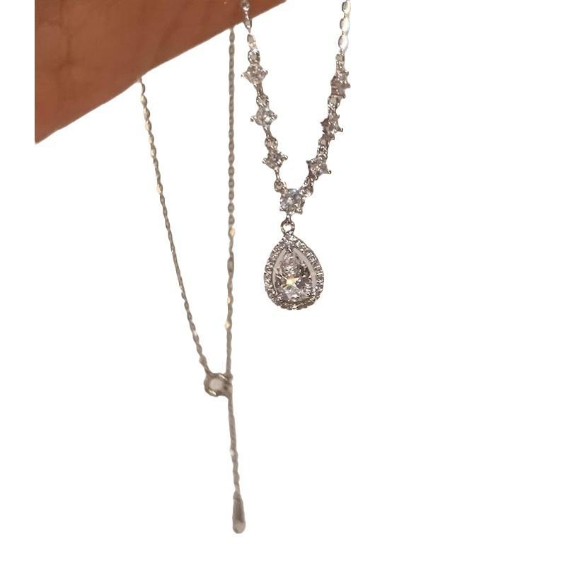 Tassel Necklace for Women New Light Luxury Niche High-end Ins Temperament Clavicle Chain