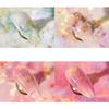 Nail Art Transfer Stickers: Marble, Clouds & Starry Sky Patterns - Set of 10