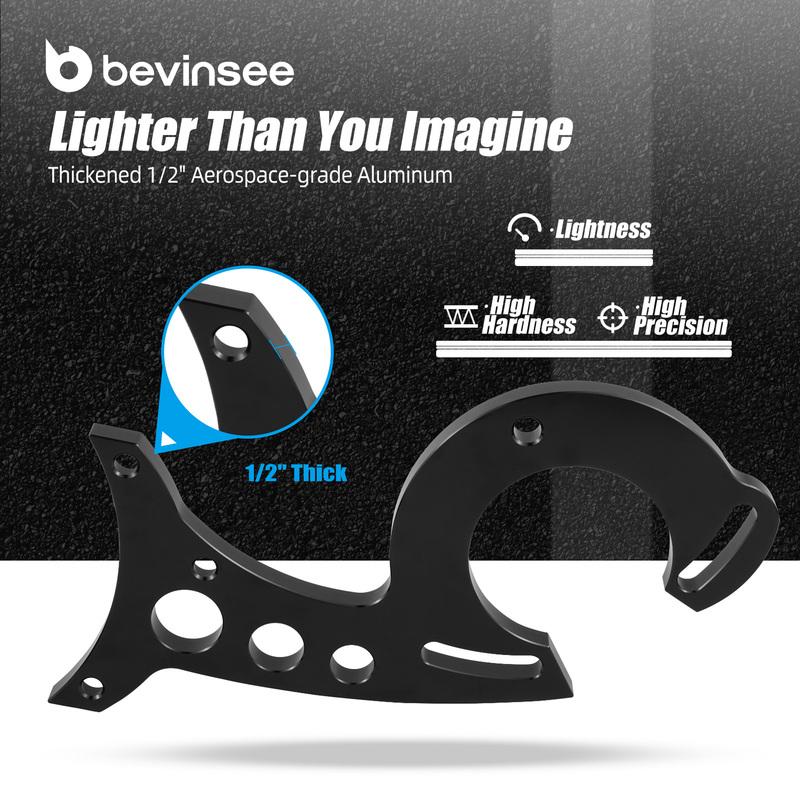 BEVINSEE Power Steering Bracket for Ford Small Block 289 302 351W Engines 1965 1966 1967 1968