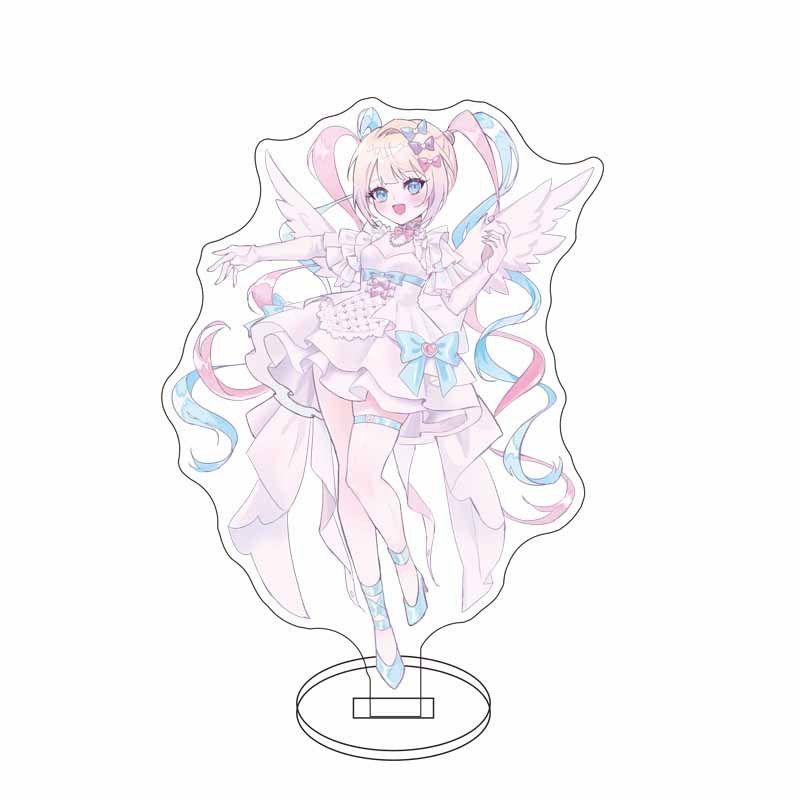 NEEDY GIRL OVERDOSE Acrylic Standing Sign Ornaments Kawaii Game Pattern 12cm Decorate Model Storage Desktop Anchor Gift